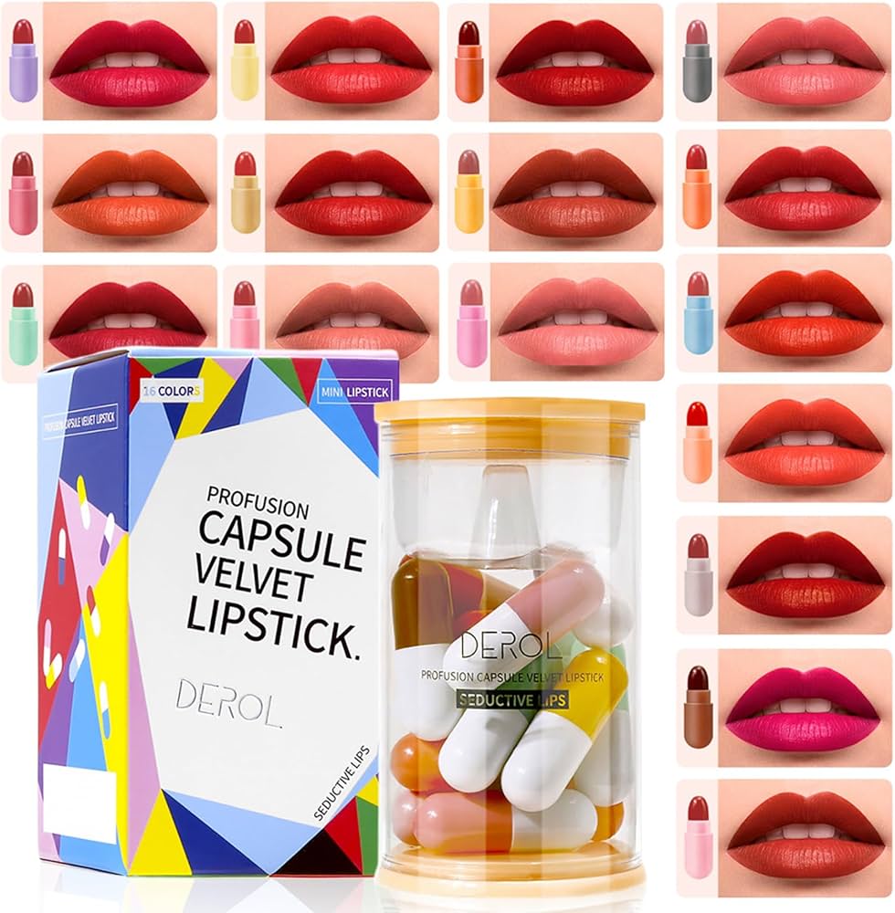 Model applying Kusslippe velvet matte lipstick