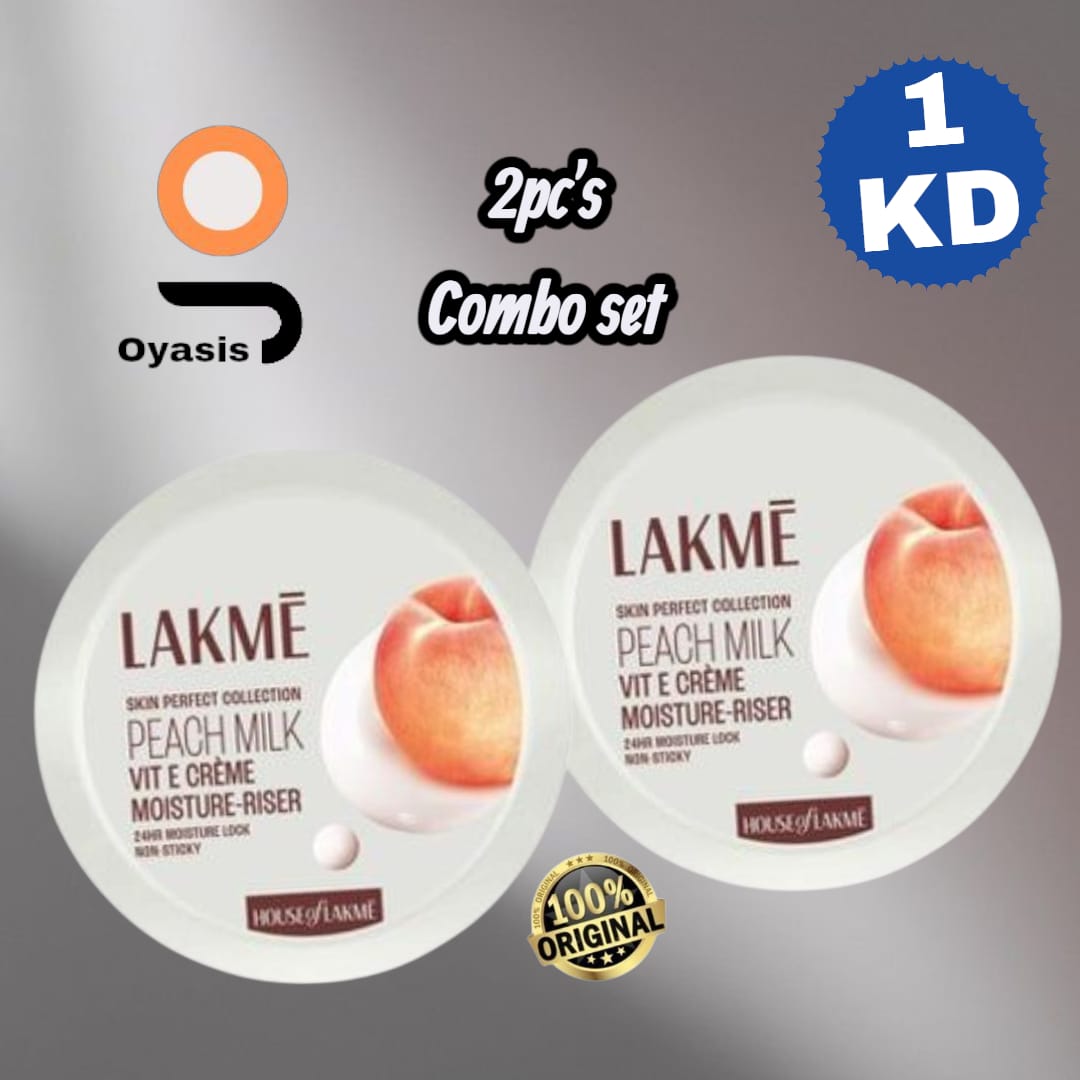 Lakmé Peach Milk Moisturizer Combo Set – 2pcs