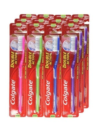 Colgate Toothbrush Pack of 12 – Deep Cleaning Soft Bristles