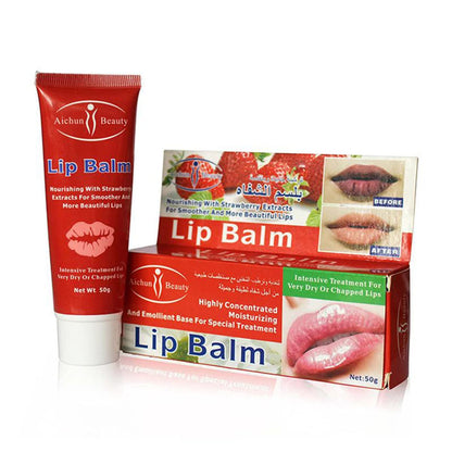 Aichun Beauty Strawberry Moisturizing Lip Balm 50g Kuwait