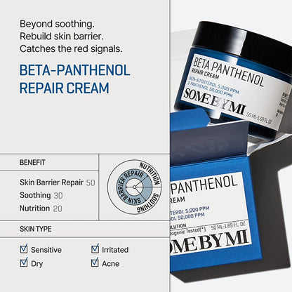 Some By Mi Beta Panthenol Repair Cream - 60g