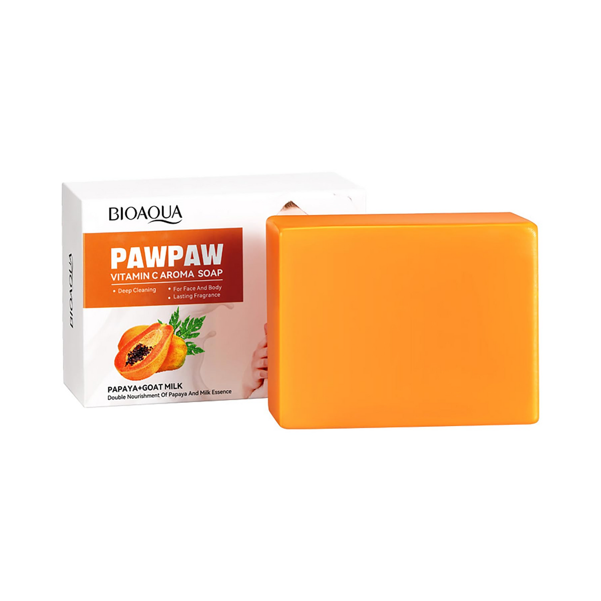 BIOAQUA PAWPAW Vitamin C Aroma Soap 100g