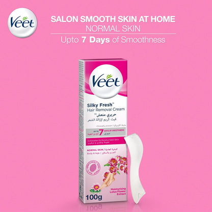 Veet Silky Fresh Hair Removal Cream for Normal Skin – 100g
