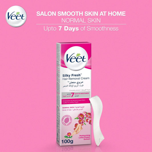 Veet Silky Fresh Hair Removal Cream for Normal Skin – 100g