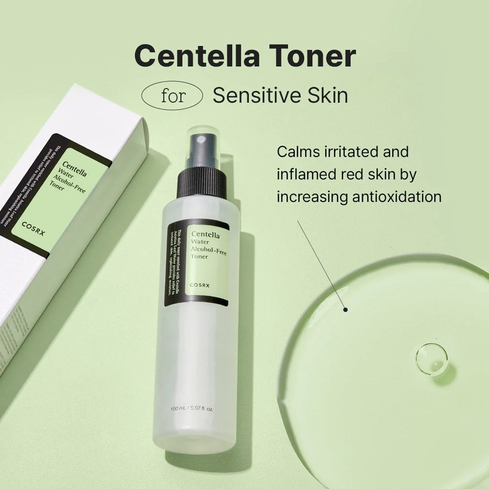 Cosrx Centella Water Alcohol-Free Toner - 150ml