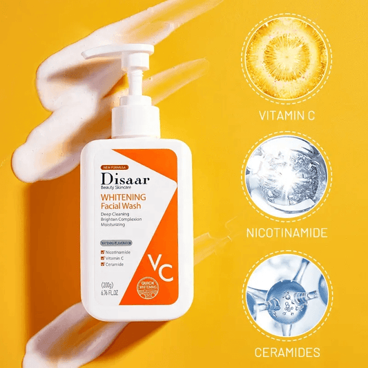 Disaar Beauty Skincare Vitamin C Whitening Facial Wash - 200g