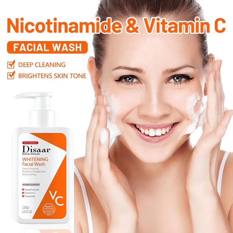 Disaar Beauty Skincare Vitamin C Whitening Facial Wash - 200g