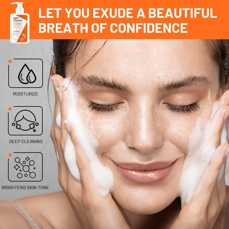 Disaar Beauty Skincare Vitamin C Whitening Facial Wash - 200g