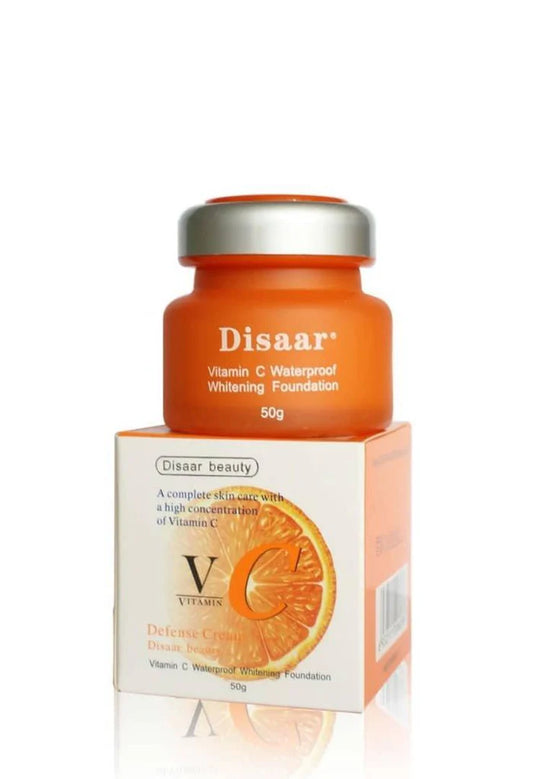 Disaar Beauty Vitamin C Whitening Foundation Cream - 50gm