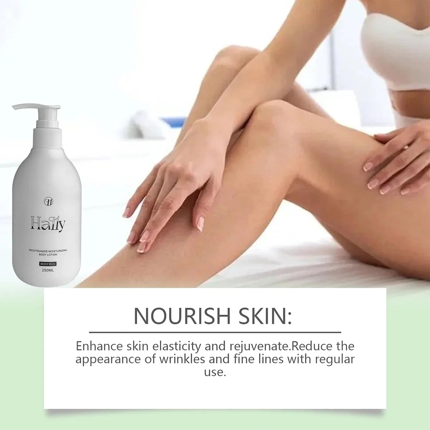 Hally Nicotinamide Moisturizing Body Lotion - 250ml