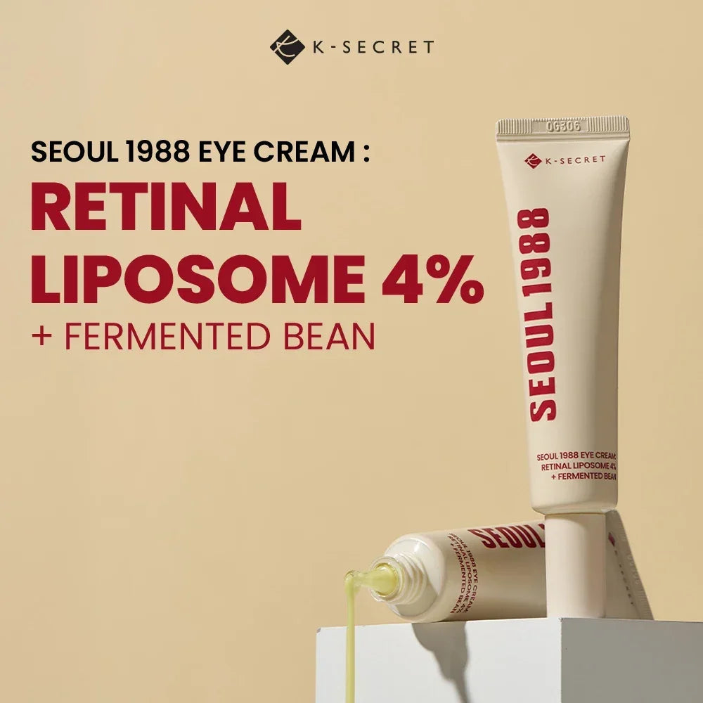 K-Secret Seoul 1988 Eye Cream Retinal Liposome 4% + Fermented Bean - 30ml