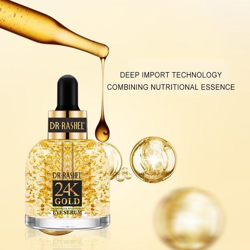 Dr.Rashel 24K Gold Radiance & Anti-Aging Eye Serum - 30ml