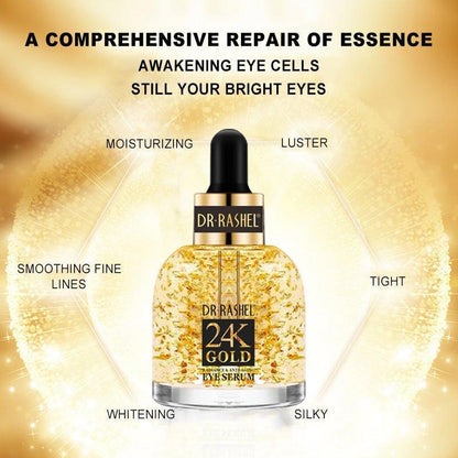 Dr.Rashel 24K Gold Radiance & Anti-Aging Eye Serum - 30ml