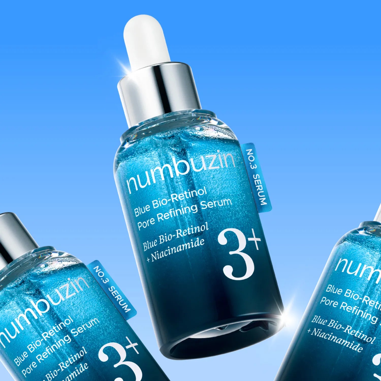 Numbuzin No.3 Blue Bio-Retinol Pore Refining Serum – 50ml