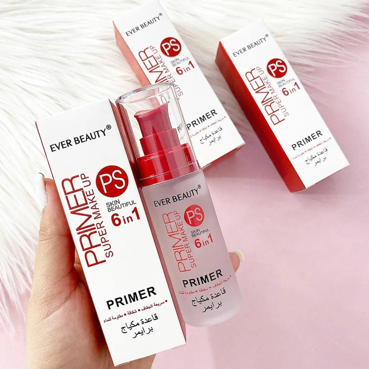 Ever Beauty Primer Super Make Up Red 50ml - Kliqpik Kuwait