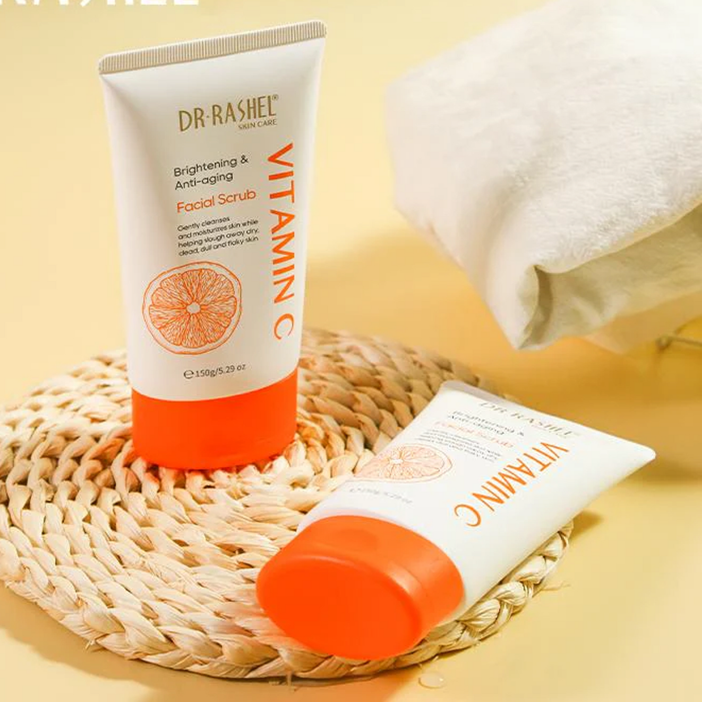 Dr.Rashel Vitamin C Brightening &Anti Aging Facial Scrub - 150g