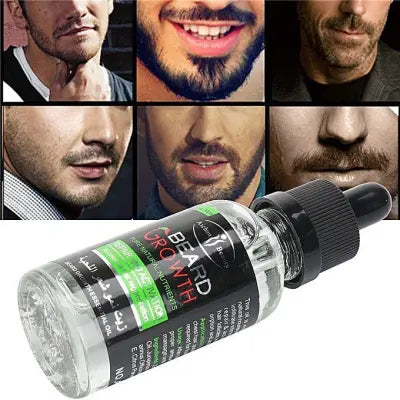 زيت نمو اللحية الطبيعي.