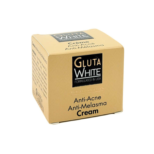 Gluta white anti acne anti melasma cream.