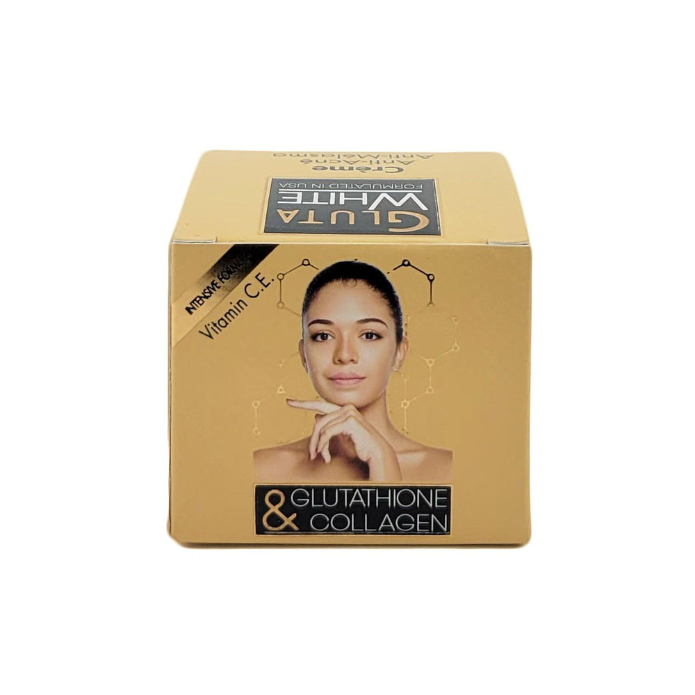 Gluta white anti acne anti melasma cream.