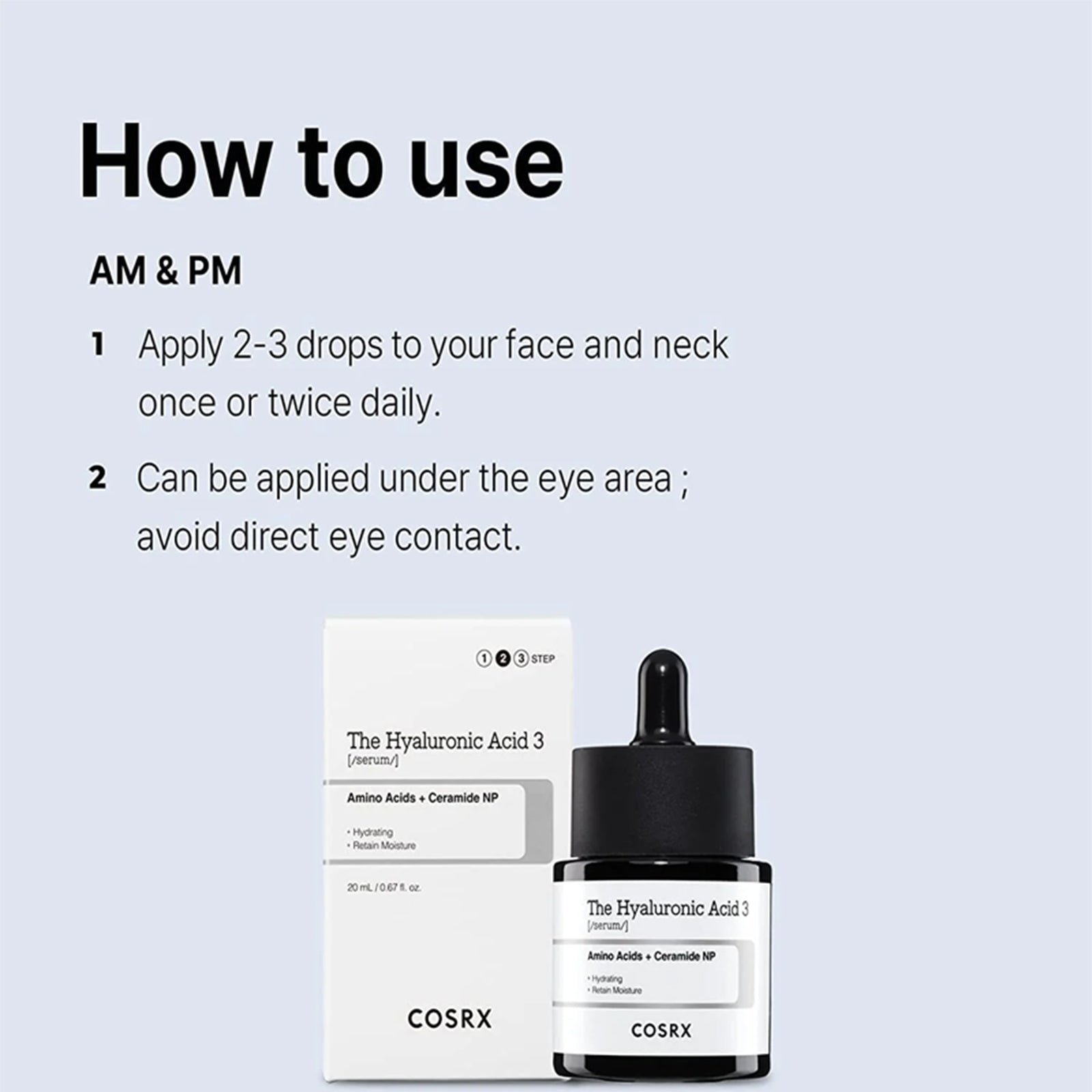 Cosrx The Hyaluronic Acid 3 Serum - 20ml