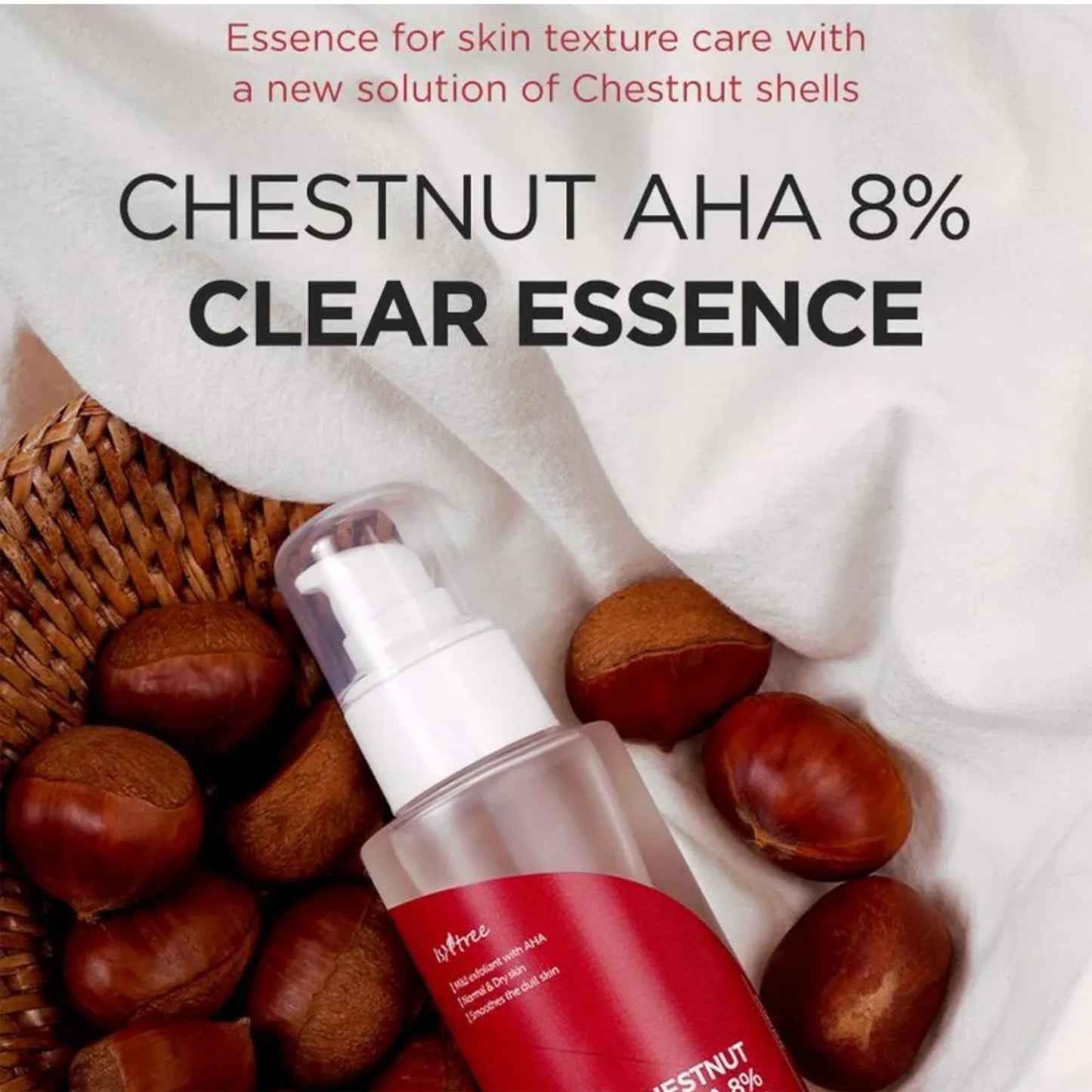 Isntree Chestnut AHA 8% Clear Essence - 100ml