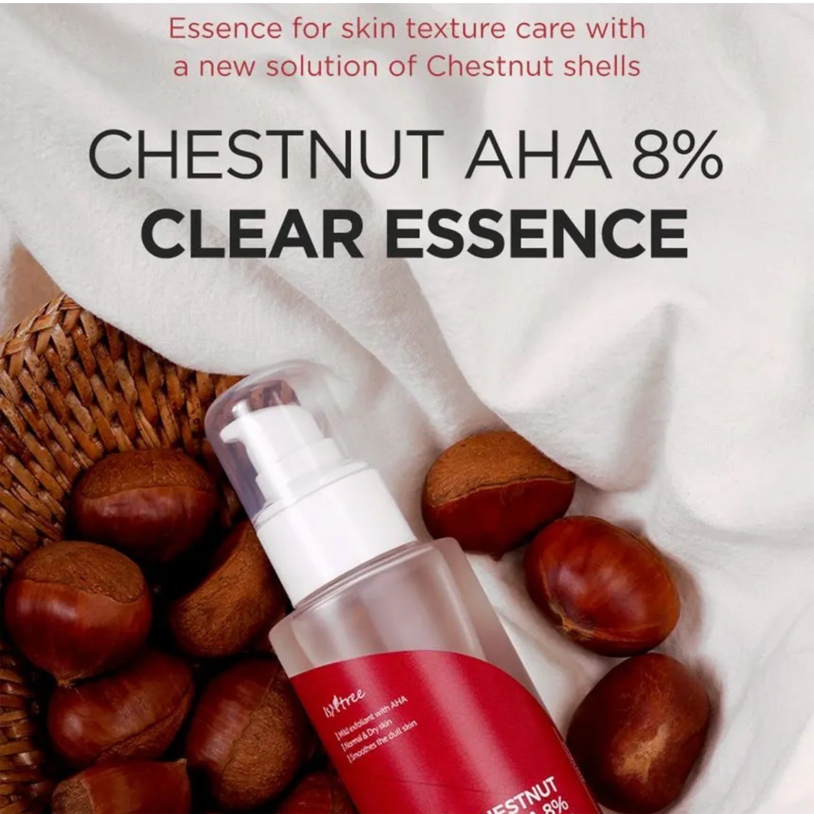 Isntree Chestnut AHA 8% Clear Essence - 100ml