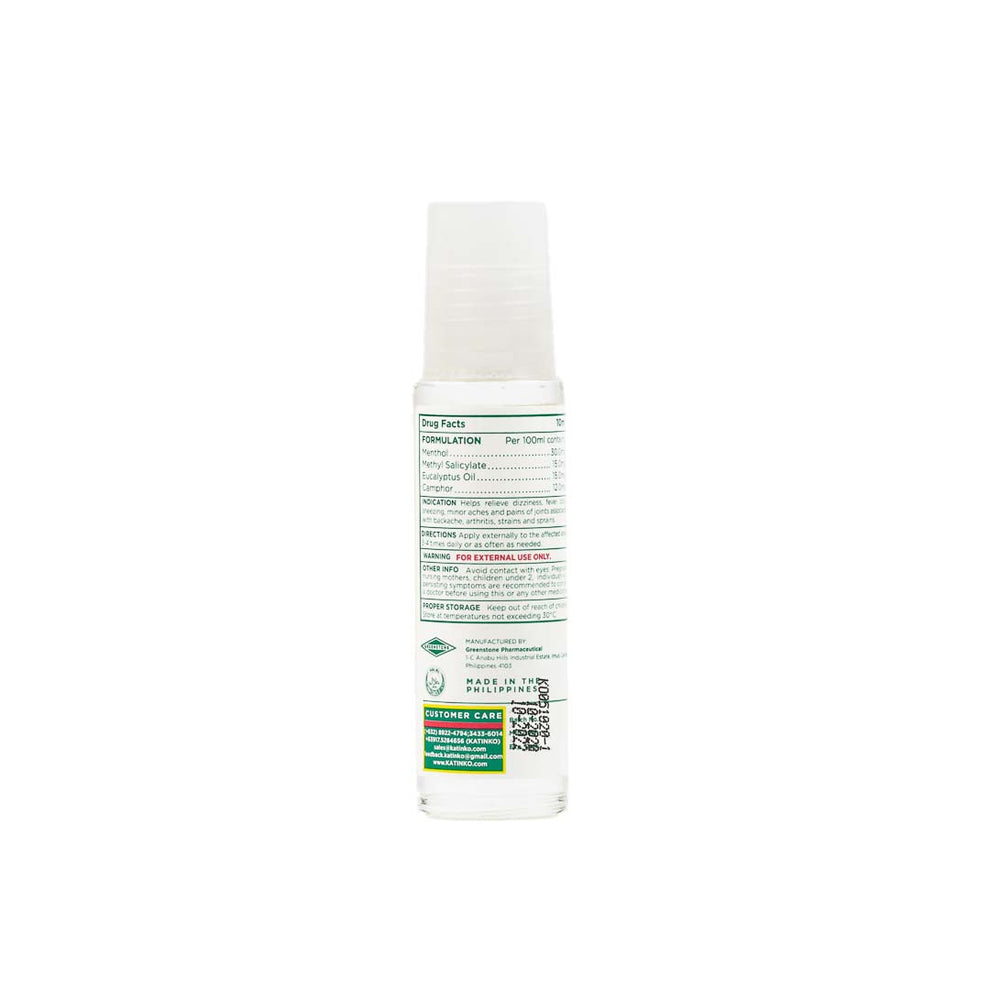 KATINKO OIL LINIMENT MENTHOL ROLL ON.