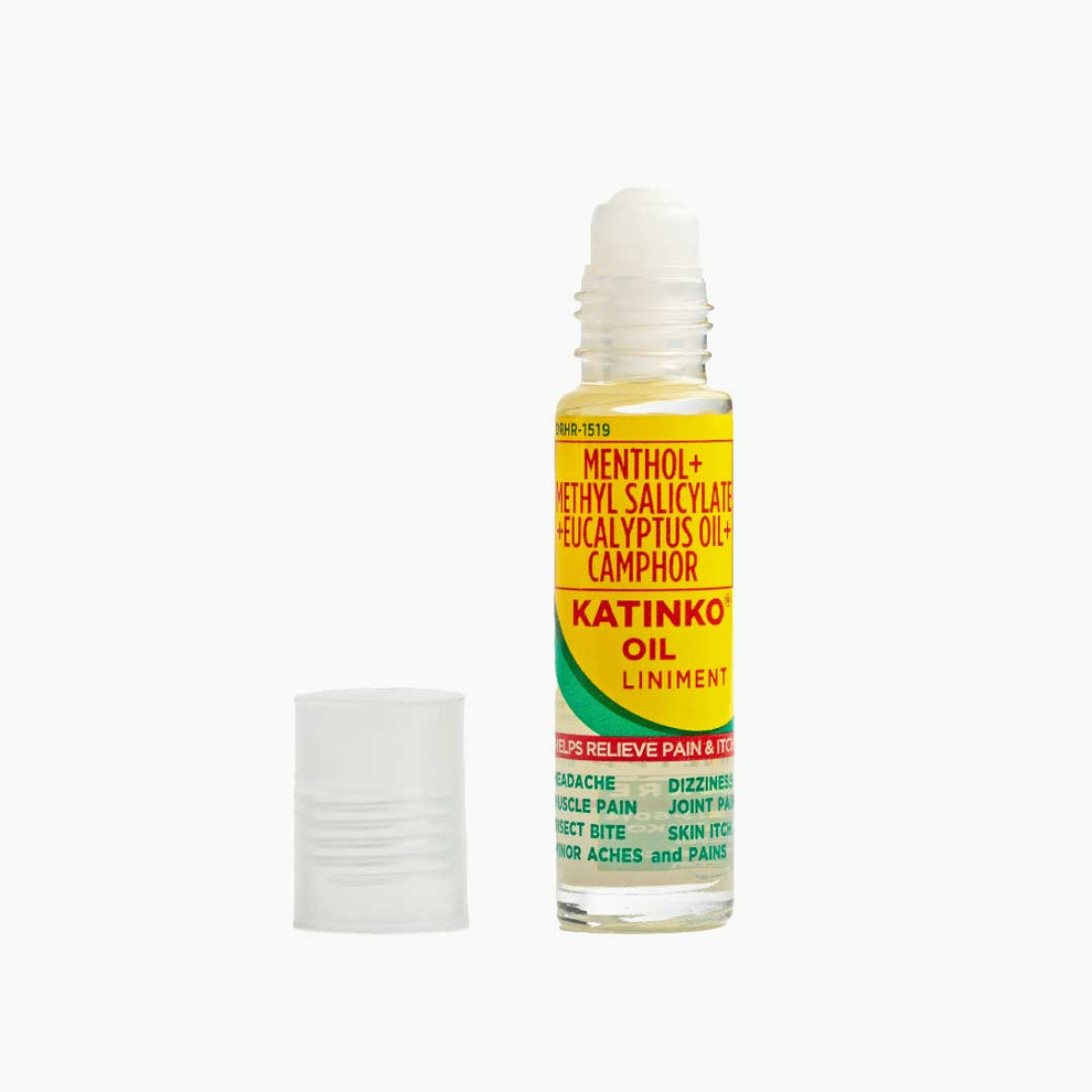 KATINKO OIL LINIMENT MENTHOL ROLL ON.