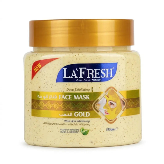LA'FRESH Gold Deep Exfoliating Face Mask 575g clean product image