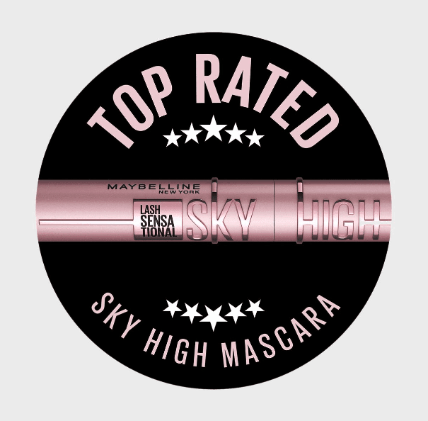 Maybelline Lash Sensational, Sky High Mascara, 01 Very Black - 7.2ml