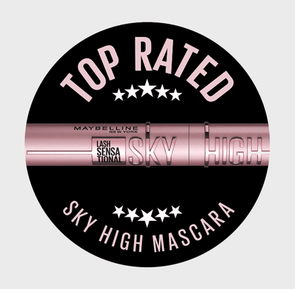 Maybelline Lash Sensational, Sky High Mascara, 01 Very Black - 7.2ml