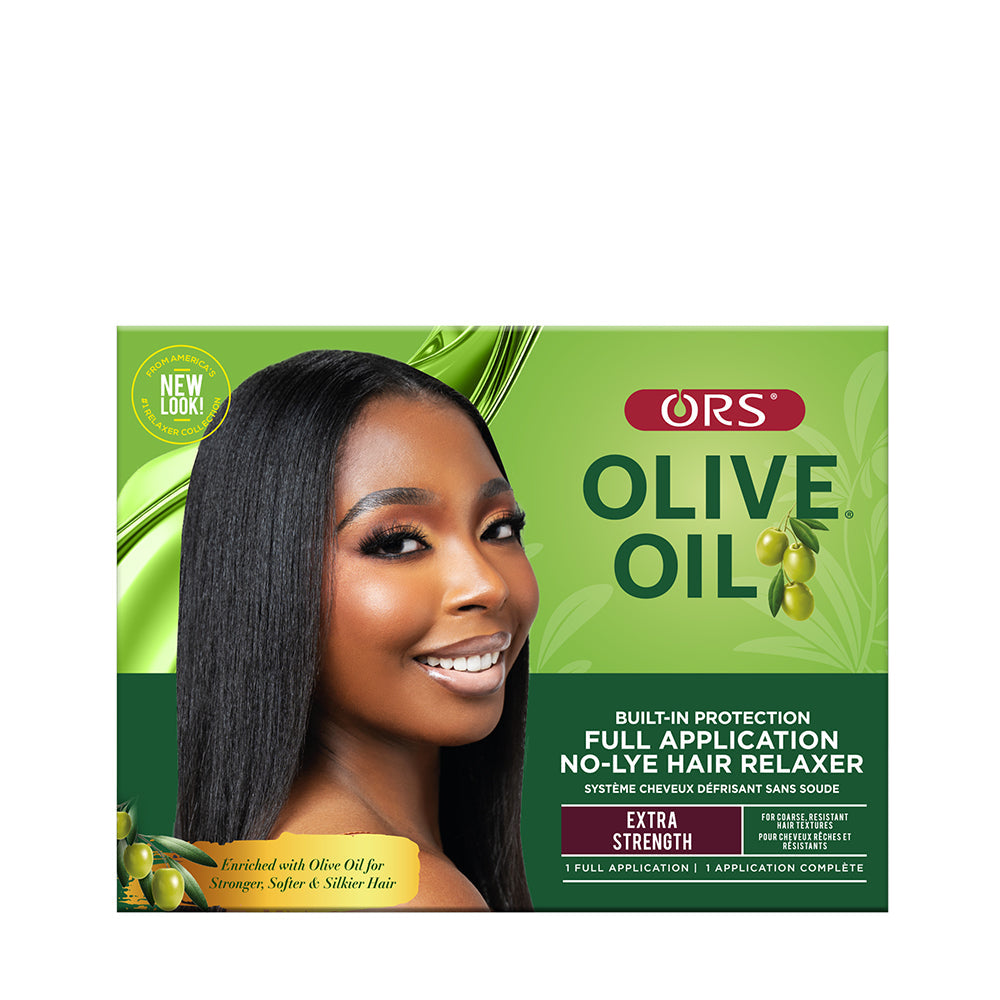 ORS Olive Oil Full Application No-Lye Hair Relaxer Extra Strength front view