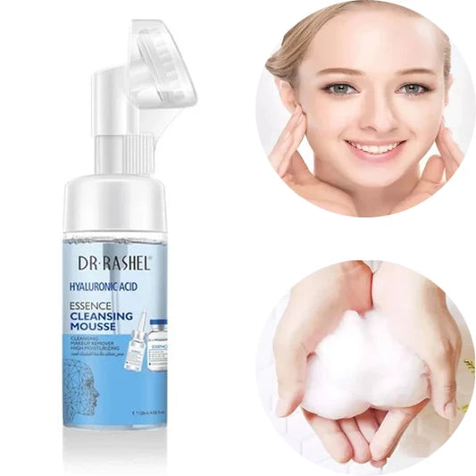 Hyaluronic acid essence Cleansing mousse.