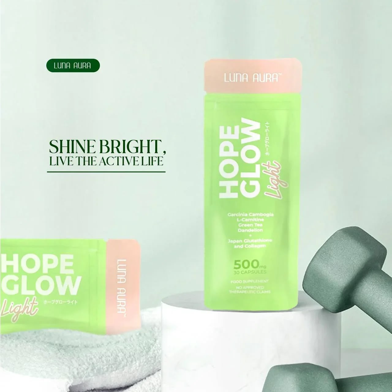 Luna Aura Hope Glow Light-30s