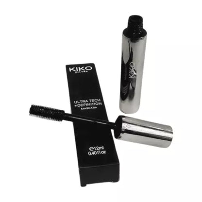 Kiko extension effect mascara unmeasurable length fibers.