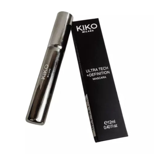 Kiko extension effect mascara unmeasurable length fibers.