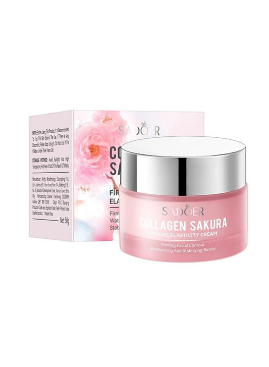 SADOER Collagen Sakura Firming Elasticity Cream 50g clean product image