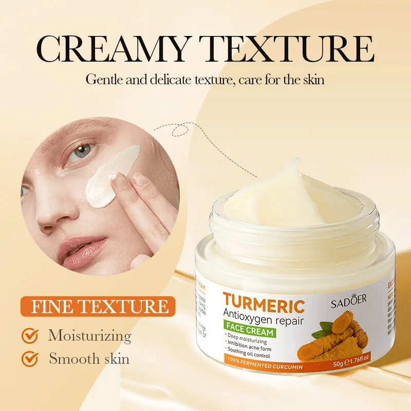 Sandoer Turmeric Antioxidant Repair Face Cream (50g)