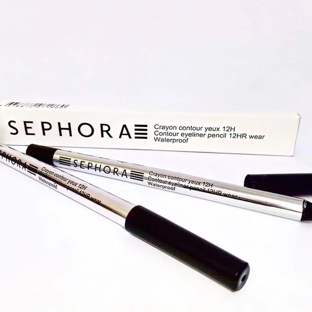 Sephora eyeliner pencil waterproof 12h 3pcs set.