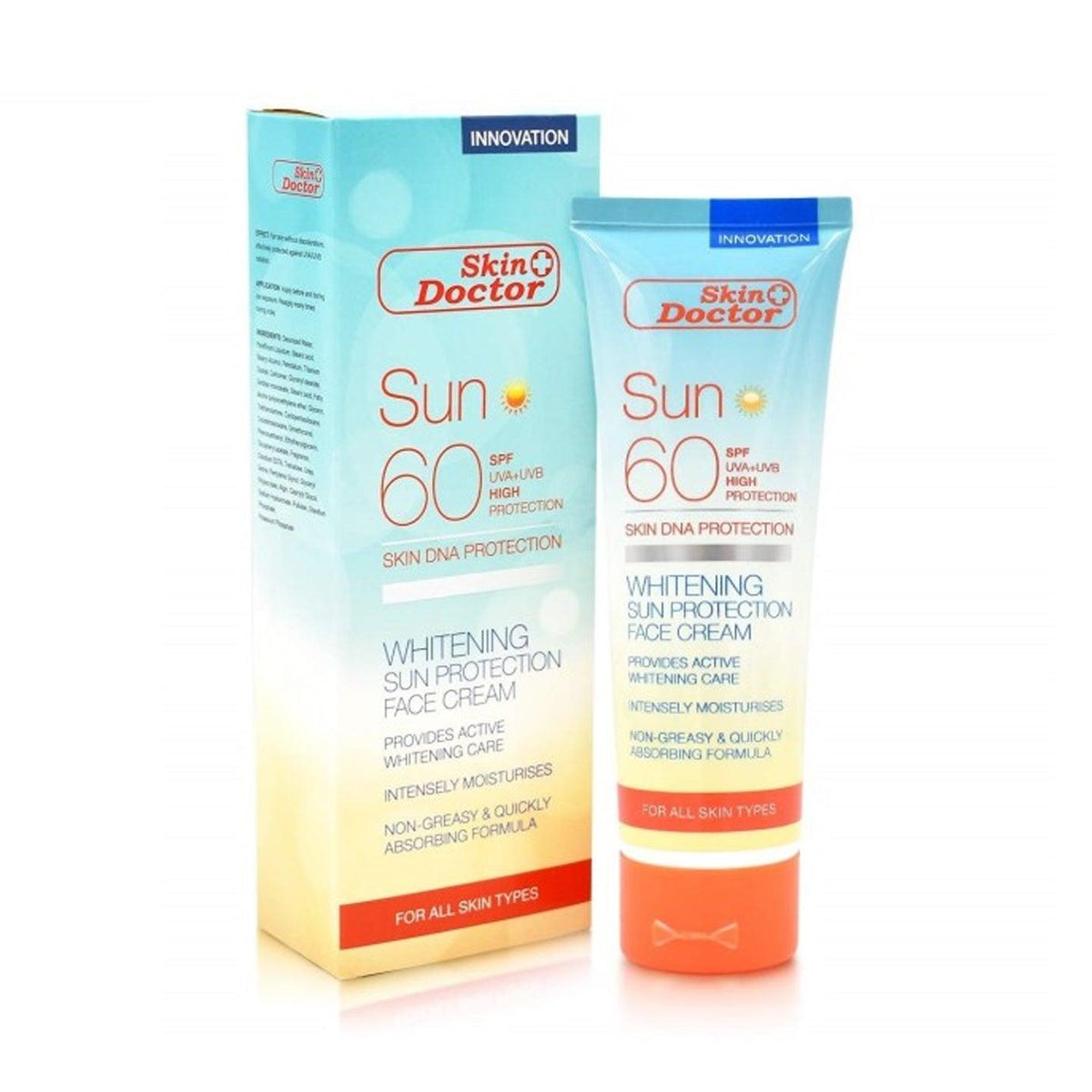 Skin Doctor Sun Protection Brightening Cream SPF60 125ml