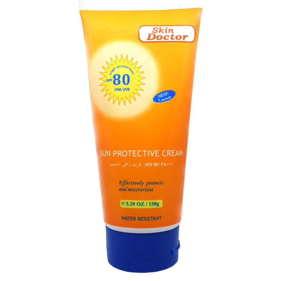स्किन डॉक्टर सन प्रोटेक्टिव क्रीम SPF 80 - 150 ग्राम