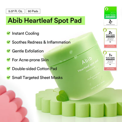 Abib - Heartleaf Spot Pad Calming Touch