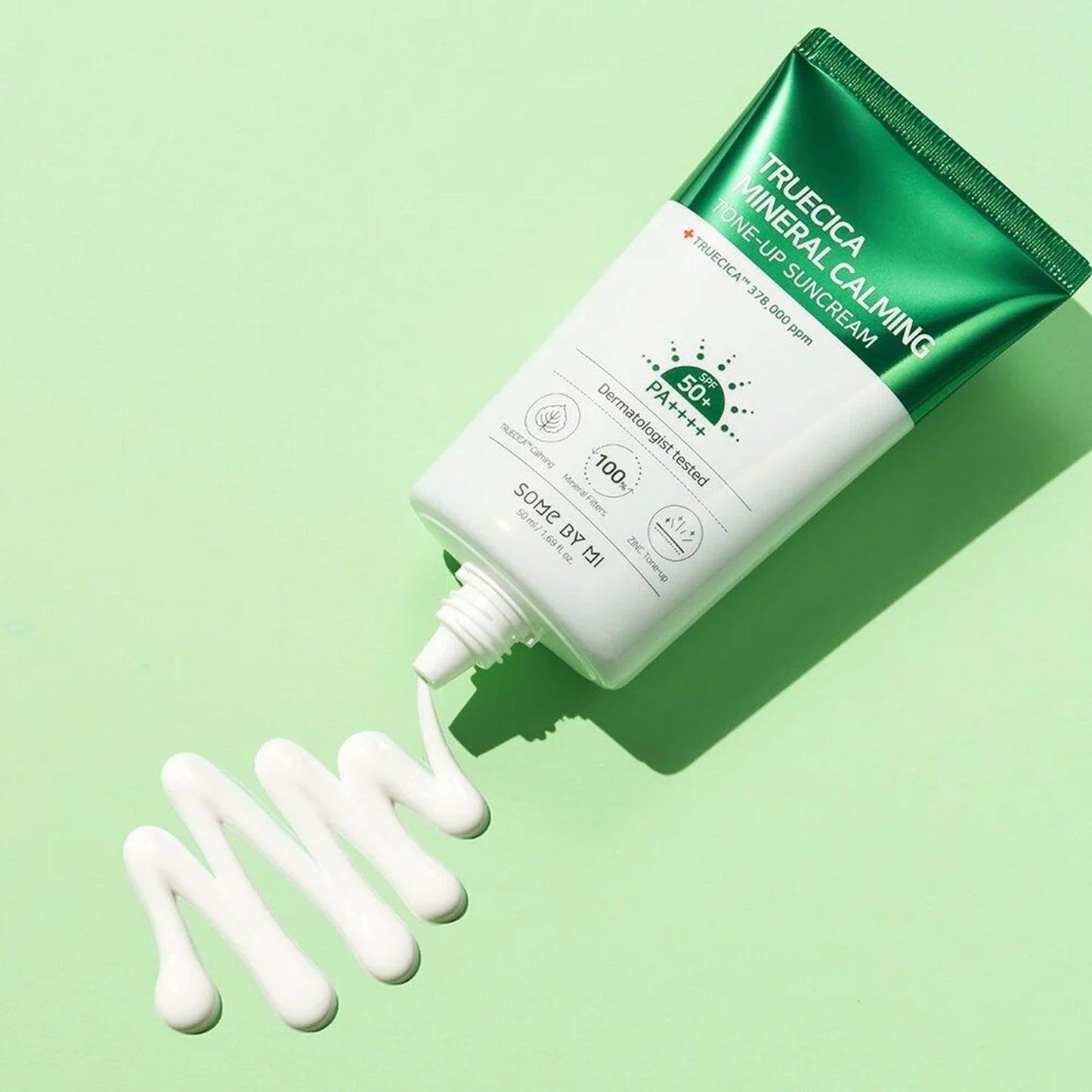 Some By Mi Truecica Mineral Calming SPF50+- Tone-Up Suncream - 50ml