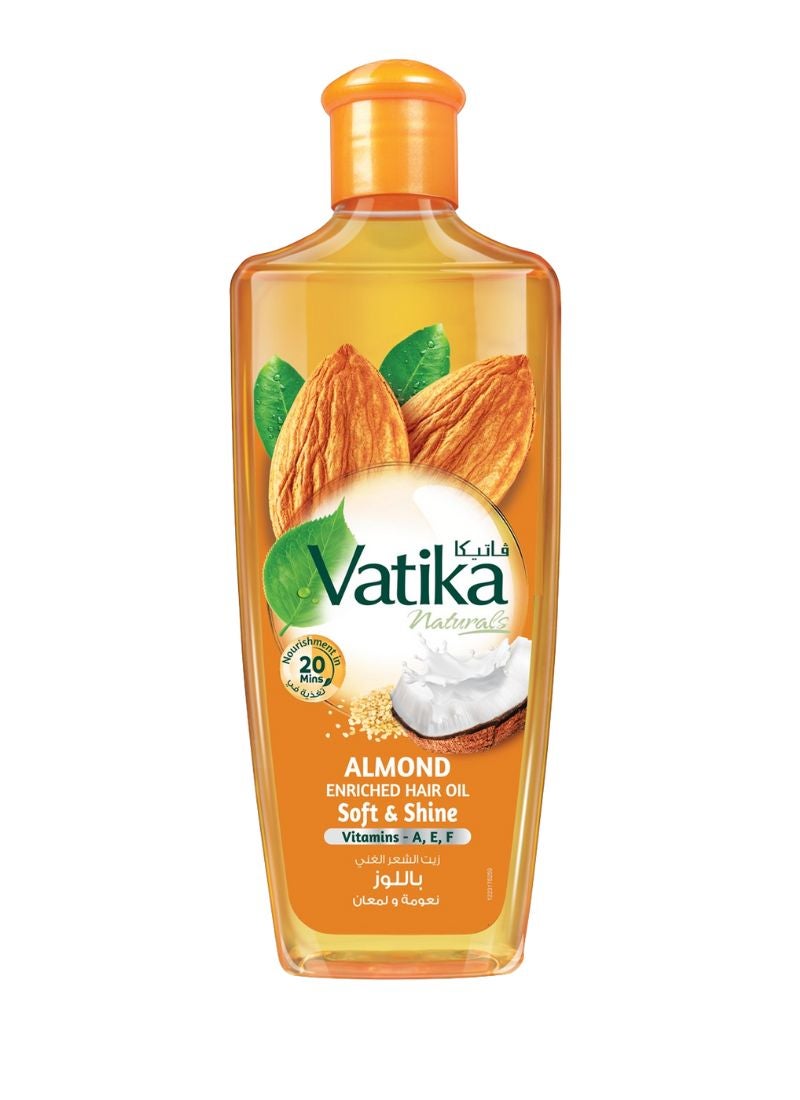 Vatika Naturals Almond Enriched Hair Oil 200ml Kuwait