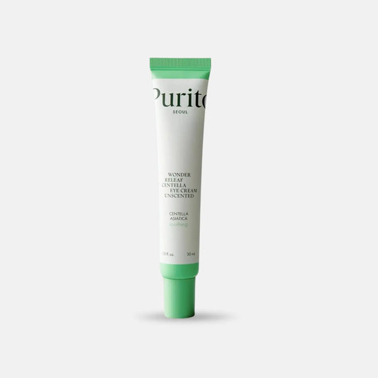 Wonder Releaf Centella Unscented Eye Cream - 30ml | 72-Hour Hydration & Dark Circle Relief