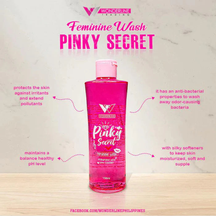 Wonderline Pinky Secret Feminine Wash - 150ml